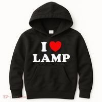 I Love Lamp Funny Light Shade Lampshade Candle Lantern Moth Kids Hoodie thumb 0