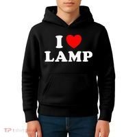 I Love Lamp Funny Light Shade Lampshade Candle Lantern Moth Kids Hoodie thumb 4