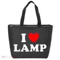 I Love Lamp Funny Light Shade Lampshade Candle Lantern Moth Tote Bag thumb 0