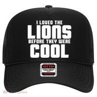 I Loved Lions Before They Were Cool Funny Hat thumb 0