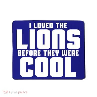 I Loved Lions Before They Were Cool Funny Mousepad