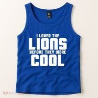 I Loved Lions Before They Were Cool Funny Tank Top thumb 2