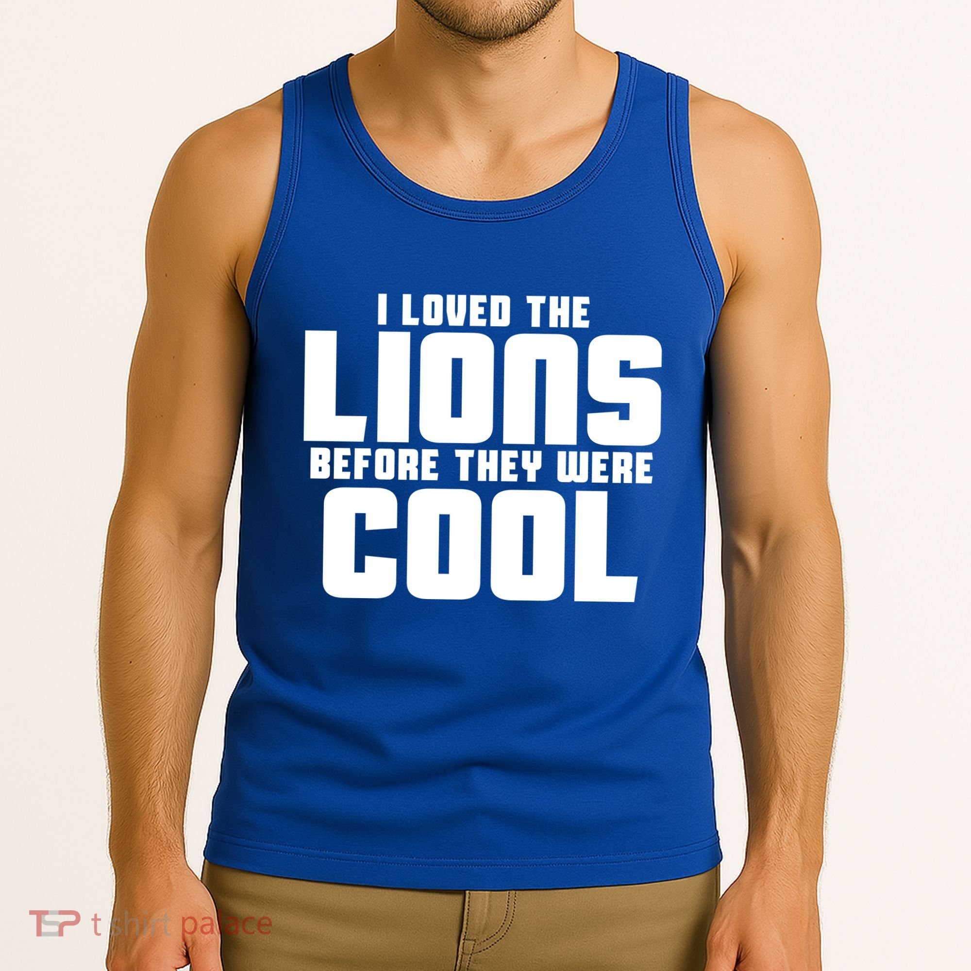 I Loved Lions Before They Were Cool Funny Tank Top