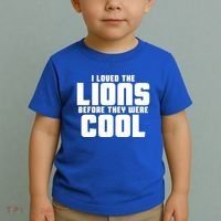 I Loved Lions Before They Were Cool Funny Toddler T-Shirt thumb 2