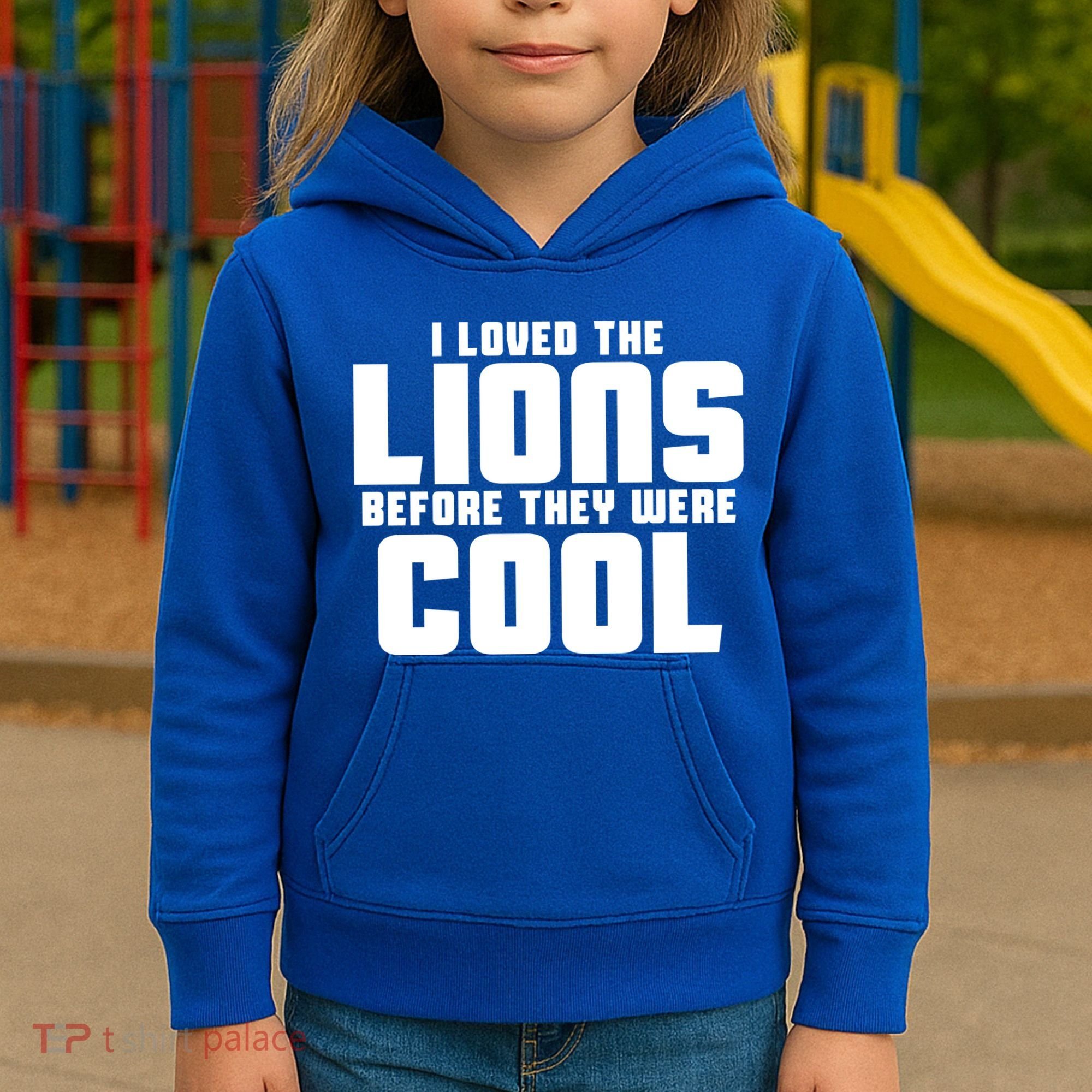 I Loved Lions Before They Were Cool Funny Kids Hoodie
