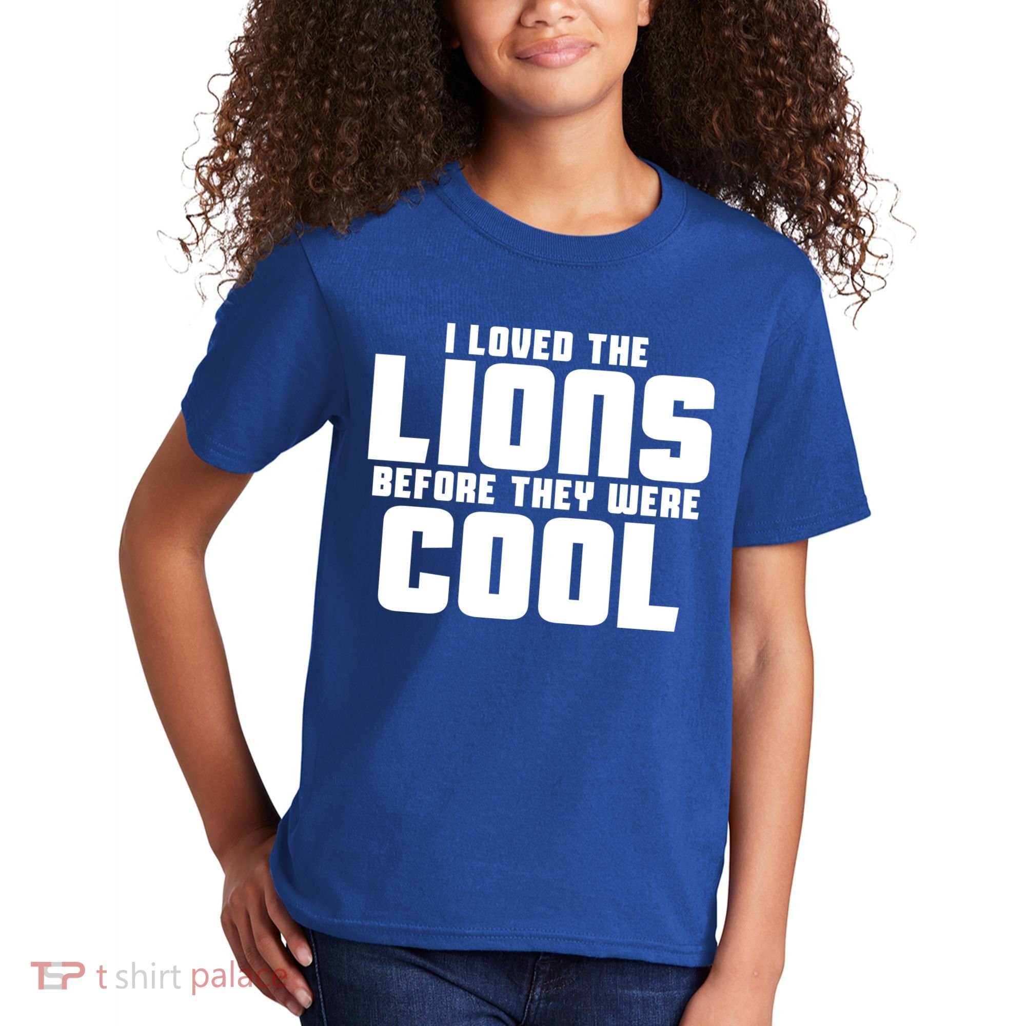I Loved Lions Before They Were Cool Funny Kids T-Shirt