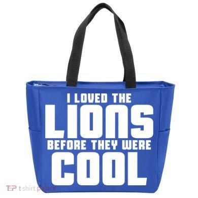 I Loved Lions Before They Were Cool Funny Tote Bag