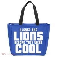 I Loved Lions Before They Were Cool Funny Tote Bag thumb 0