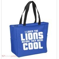 I Loved Lions Before They Were Cool Funny Tote Bag thumb 2