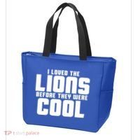 I Loved Lions Before They Were Cool Funny Tote Bag thumb 3