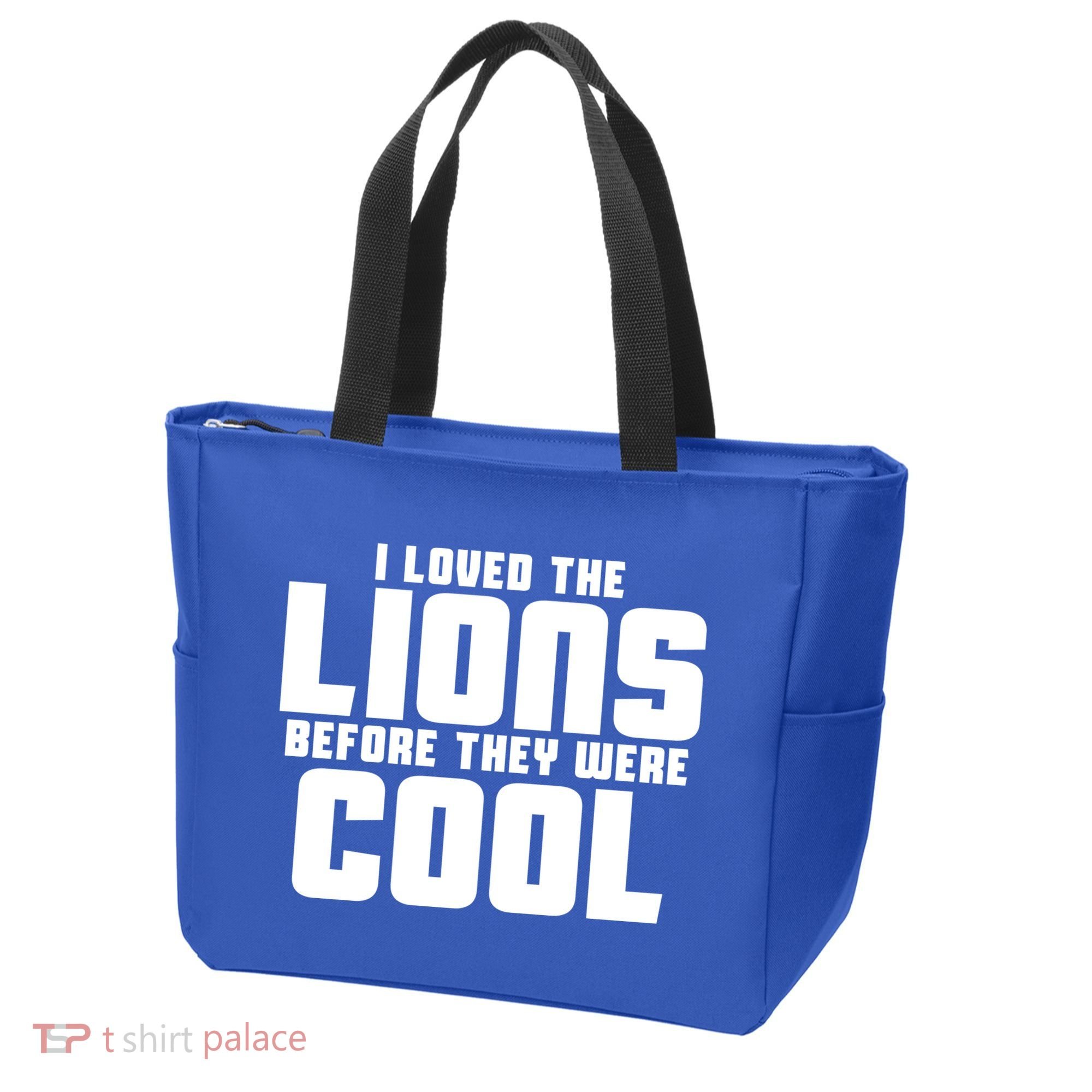 I Loved Lions Before They Were Cool Funny Tote Bag