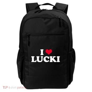 I Love Lucki Backpack
