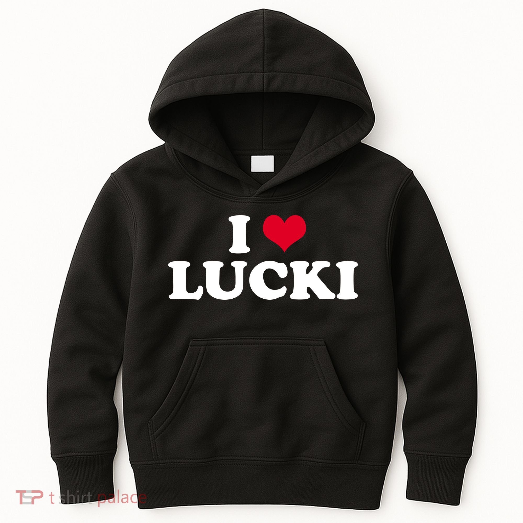 I Love Lucki Kids Hoodie