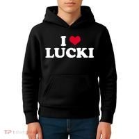 I Love Lucki Kids Hoodie thumb 4
