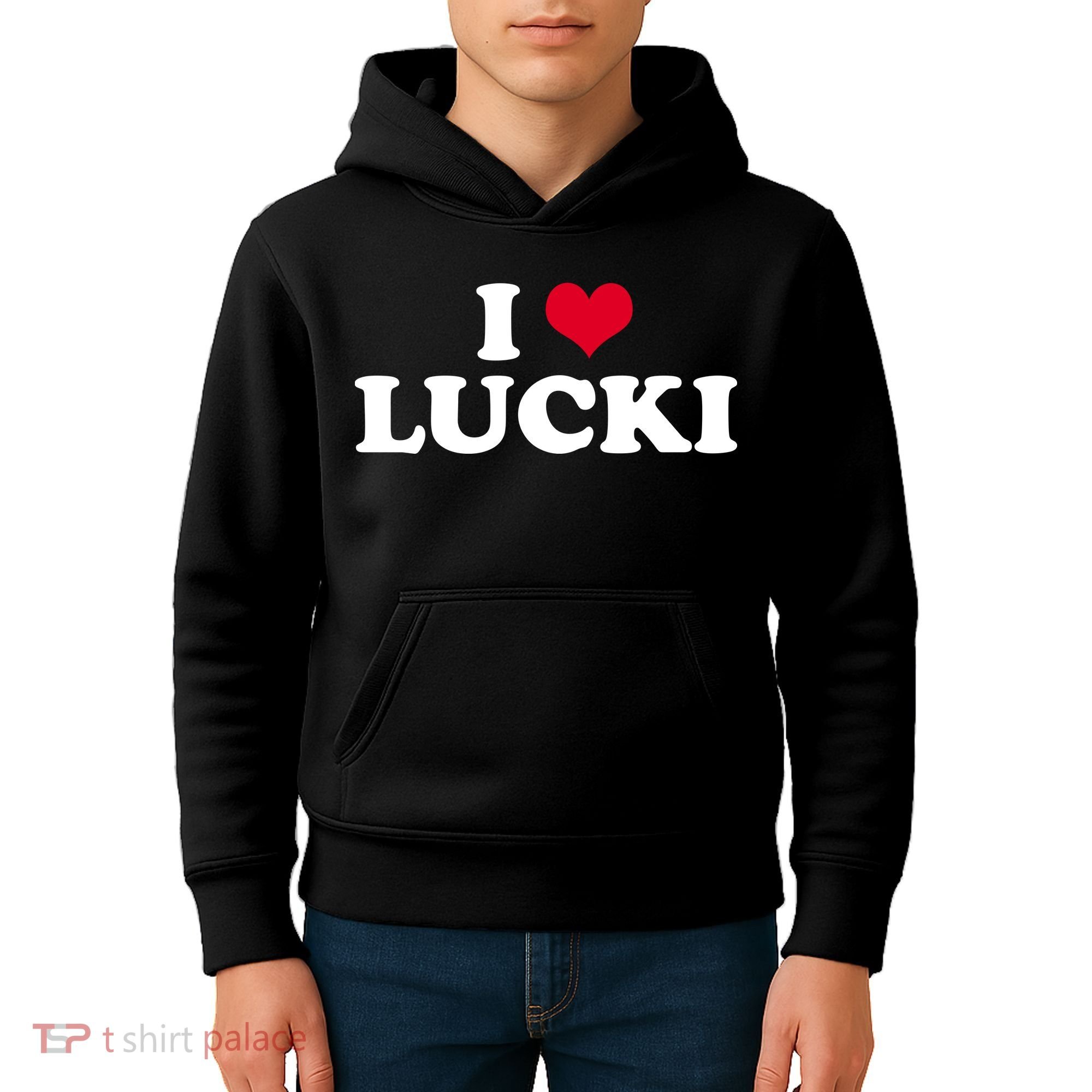 I Love Lucki Kids Hoodie
