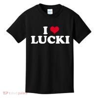 I Love Lucki Kids T-Shirt thumb 0