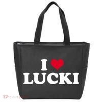 I Love Lucki Tote Bag thumb 0