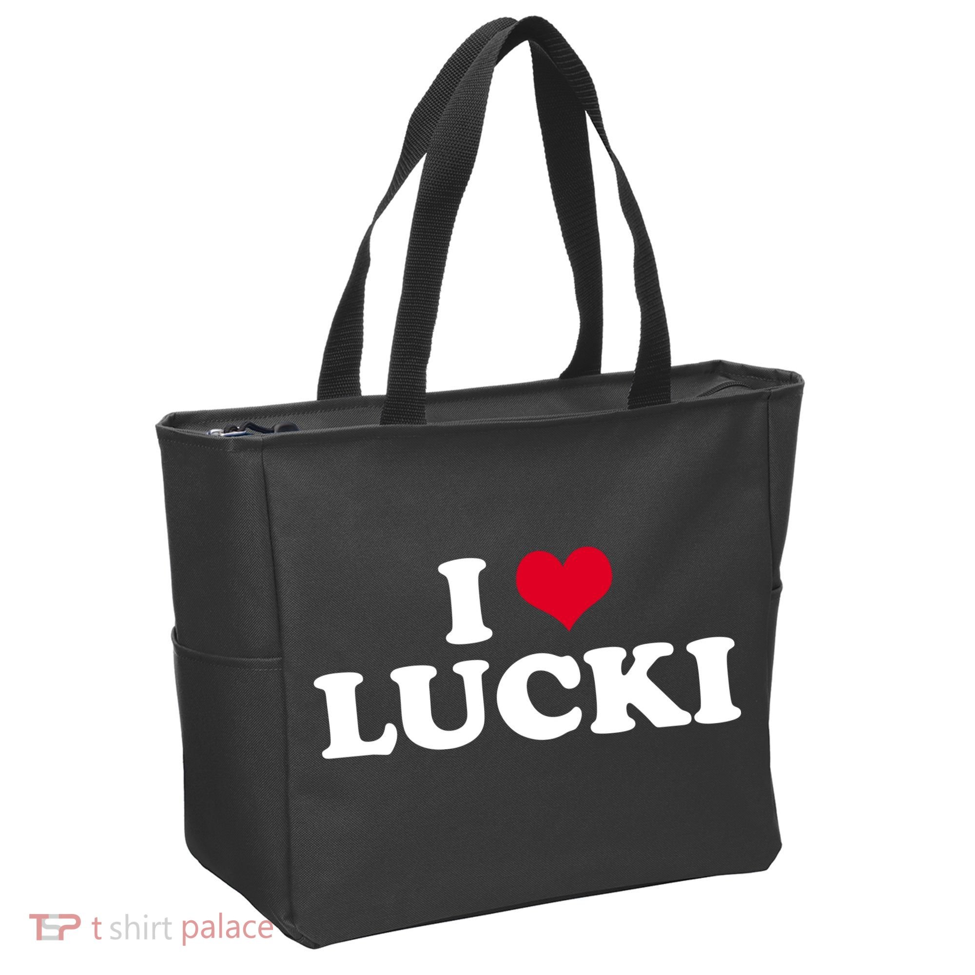I Love Lucki Tote Bag