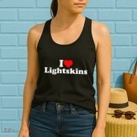 I Love Lightskins Women's Tank Top thumb 2