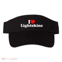 I Love Lightskins Visor thumb 0
