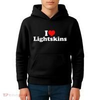I Love Lightskins Kids Hoodie thumb 4