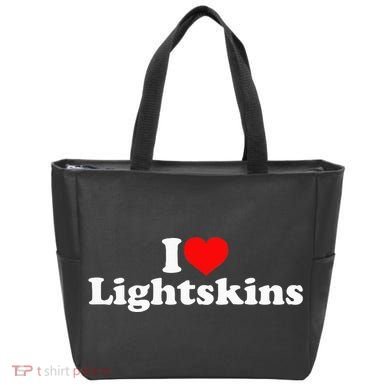 I Love Lightskins Tote Bag