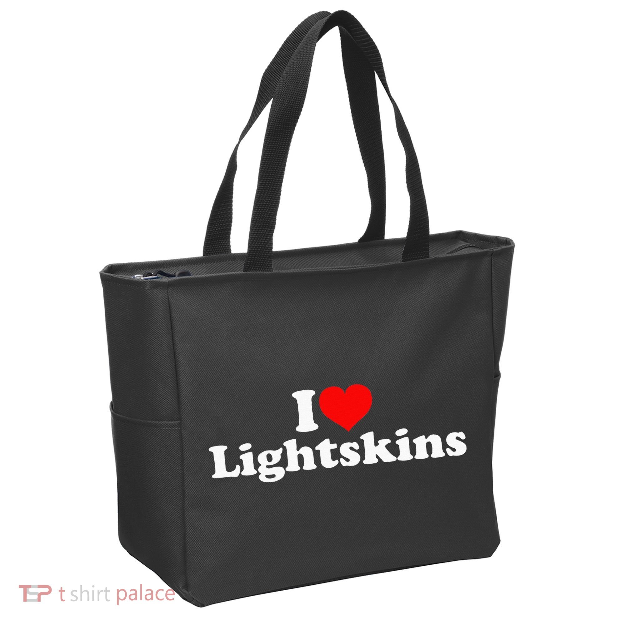 I Love Lightskins Tote Bag