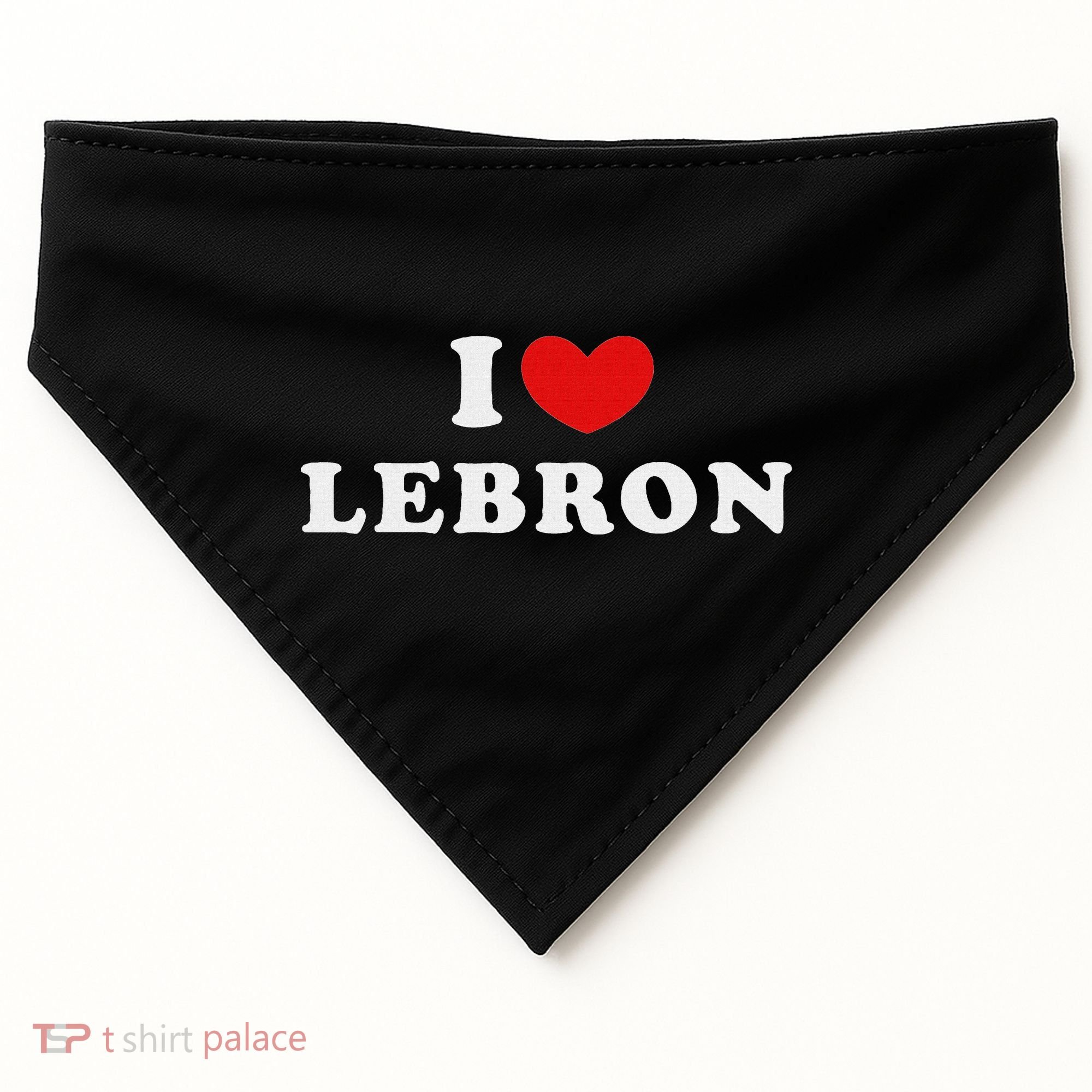 I Love Lebron I Heart Lebron USA-Made Doggie Bandana