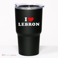 I Love Lebron I Heart Lebron Tumbler thumb 0