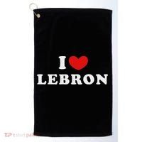 I Love Lebron I Heart Lebron Golf Towel thumb 0