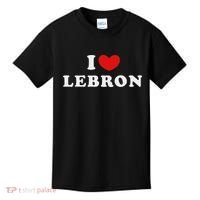 I Love Lebron I Heart Lebron Kids T-Shirt thumb 0