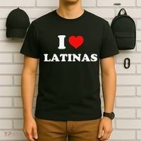 I Love Latinas I Heart Latinas T-Shirt thumb 6