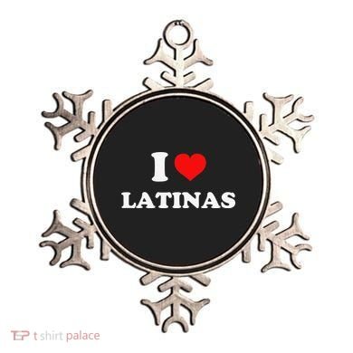 I Love Latinas I Heart Latinas Ornament