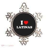 I Love Latinas I Heart Latinas Ornament thumb 0