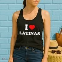 I Love Latinas I Heart Latinas Women's Tank Top thumb 2