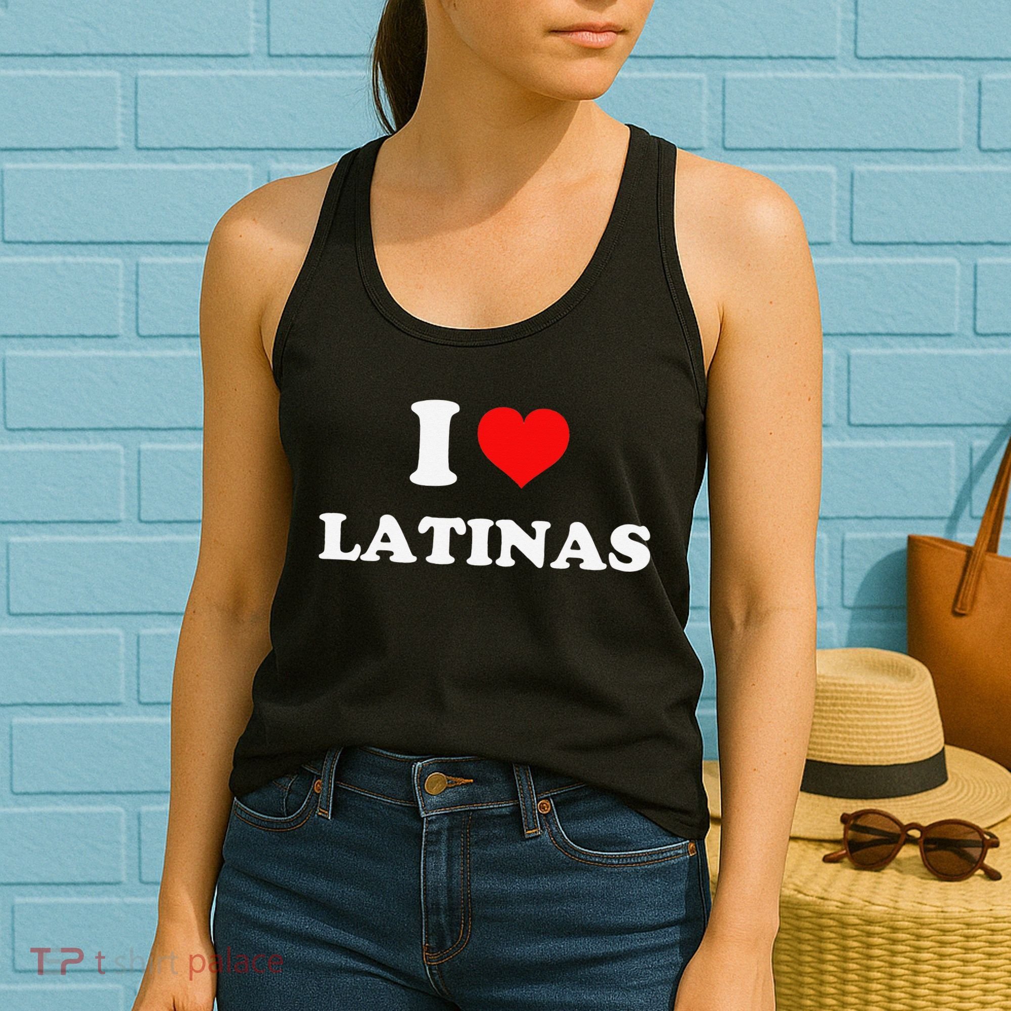 I Love Latinas I Heart Latinas Women's Tank Top