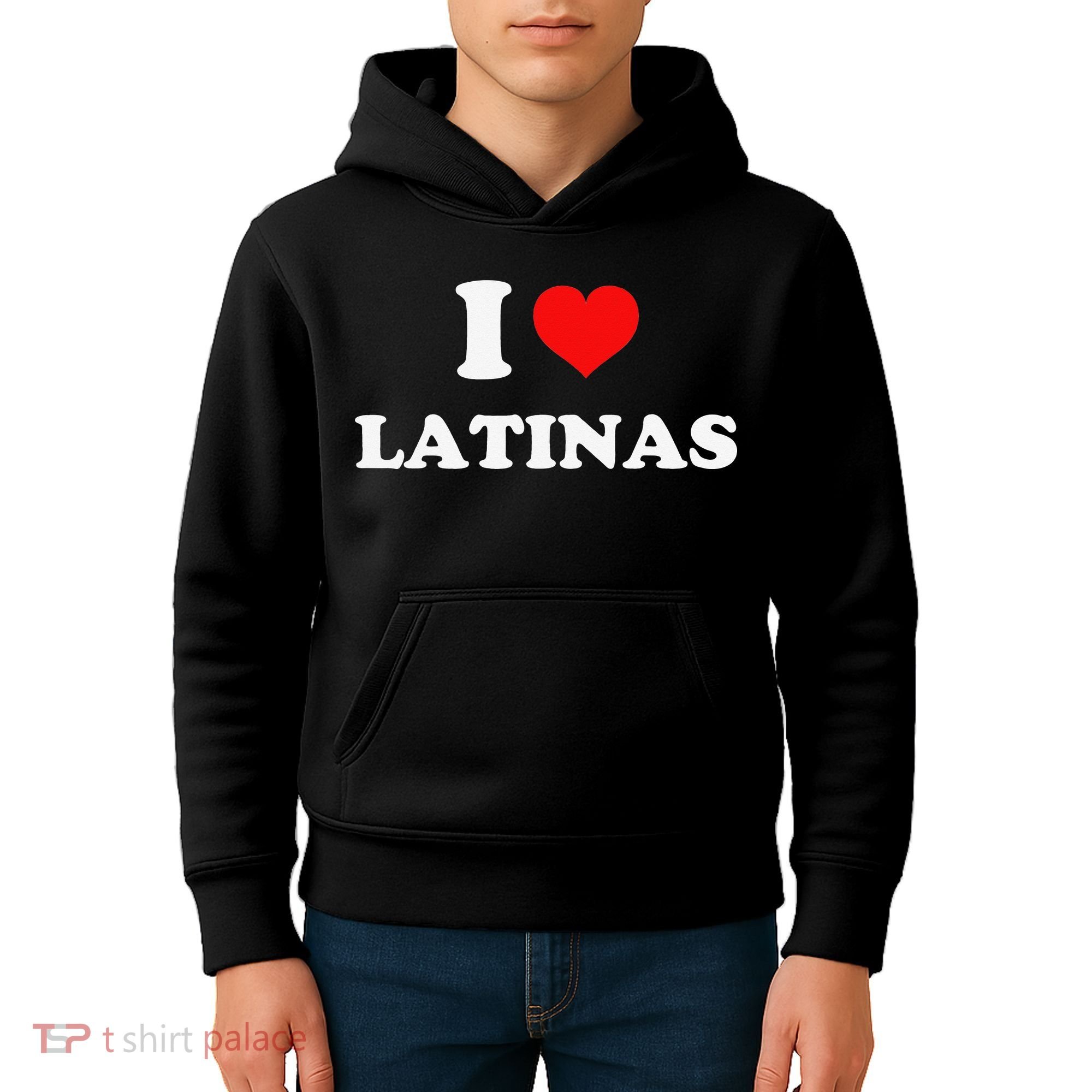 I Love Latinas I Heart Latinas Kids Hoodie