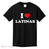 I Love Latinas I Heart Latinas Kids T-Shirt thumb 0