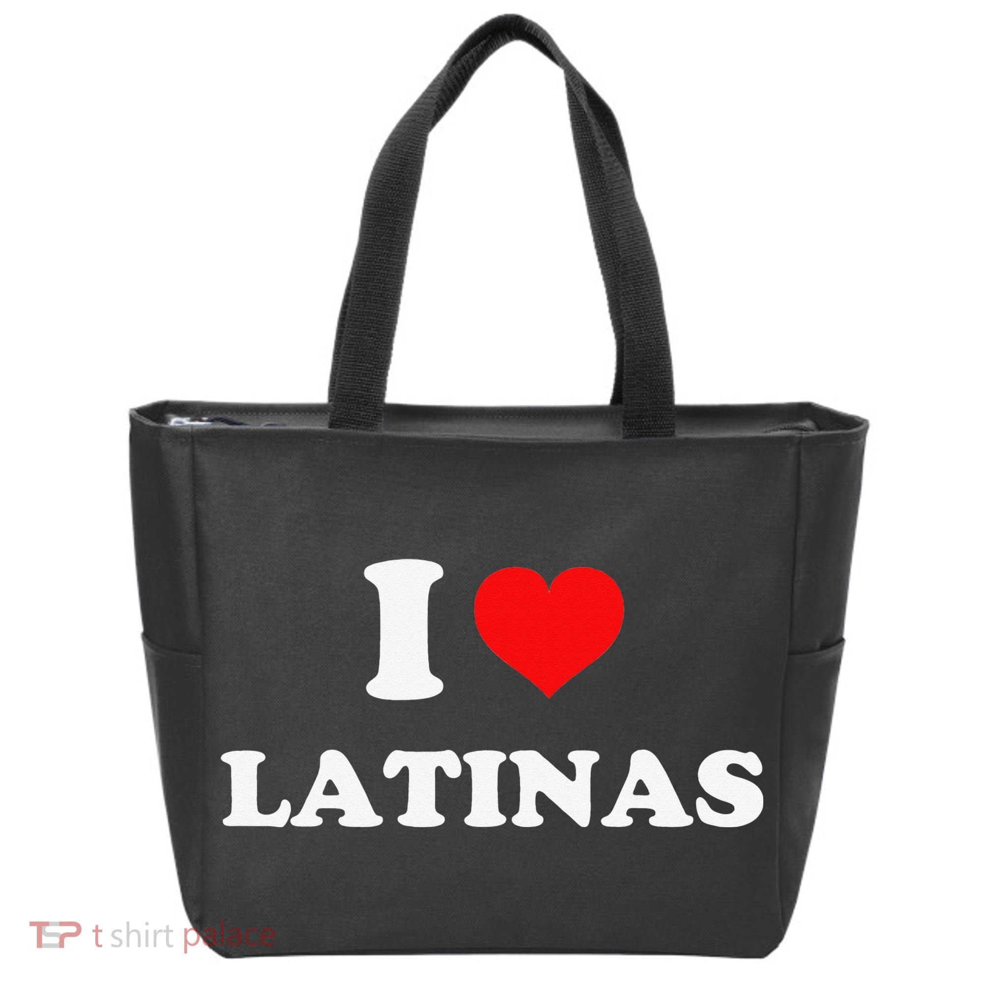 I Love Latinas I Heart Latinas Tote Bag