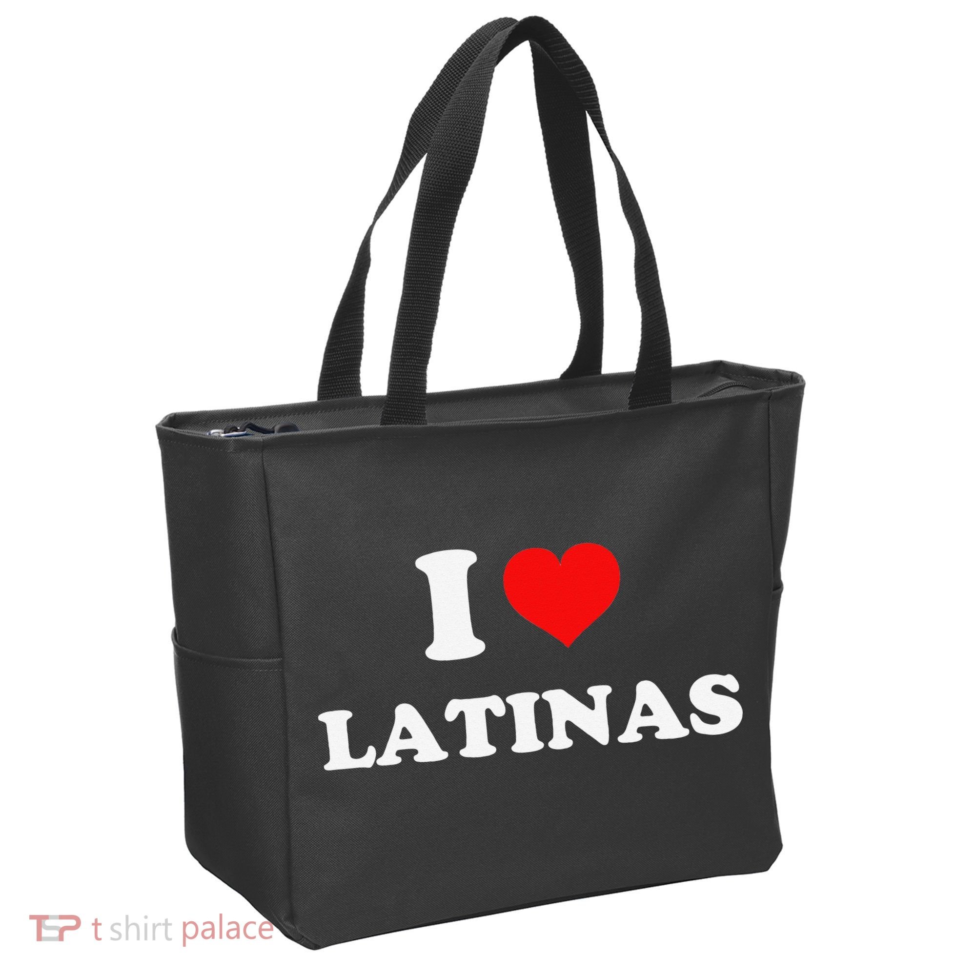I Love Latinas I Heart Latinas Tote Bag