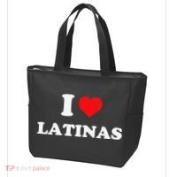 I Love Latinas I Heart Latinas Tote Bag thumb 3