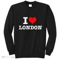 I Love London I Heart London England Souvenir Sweatshirt thumb 0
