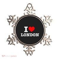 I Love London I Heart London England Souvenir Ornament thumb 0