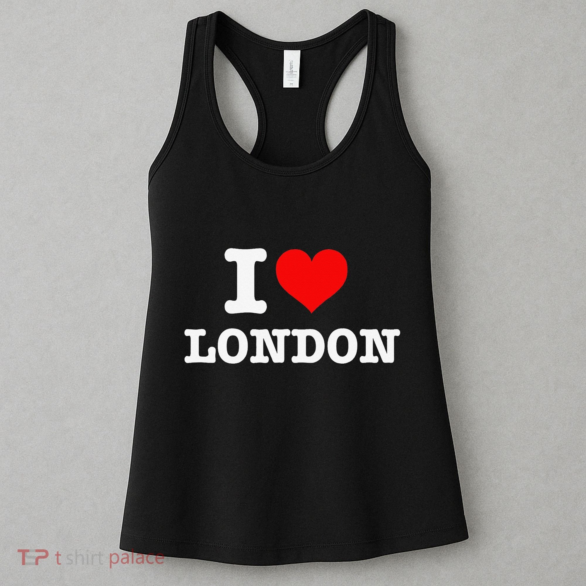 I Love London I Heart London England Souvenir Women's Tank Top