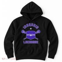 Iroquois Lacrosse Lax Sticks & Flag Hoodie thumb 0