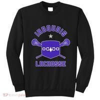 Iroquois Lacrosse Lax Sticks & Flag Sweatshirt thumb 0