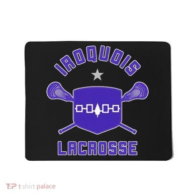 Iroquois Lacrosse Lax Sticks & Flag Mousepad