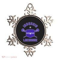 Iroquois Lacrosse Lax Sticks & Flag Ornament thumb 0