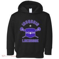 Iroquois Lacrosse Lax Sticks & Flag Toddler Hoodie thumb 0