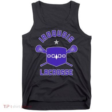 Iroquois Lacrosse Lax Sticks & Flag Tank Top